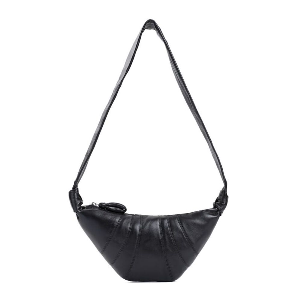 Lemaire Leather Croissant Zip Bag Women